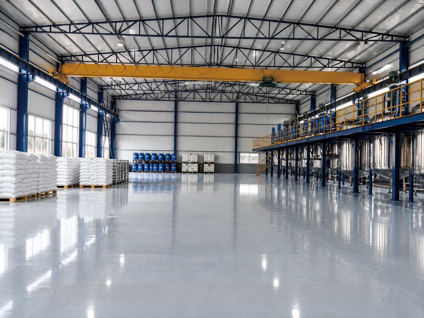 SANHE PAINT Factory Floor